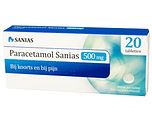 Sanias Paracetamol 500mg Tabletten 20TB