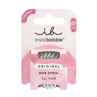 Invisibobble Original Hair Spiral Crystal Clear 3ST Invisibobble Original Hair Spiral Crystal Clear 3ST