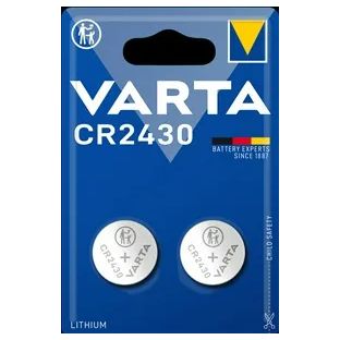 Varta Lithium CR2430 Batterijen 2ST Varta Lithium CR2430 Batterijen 2ST