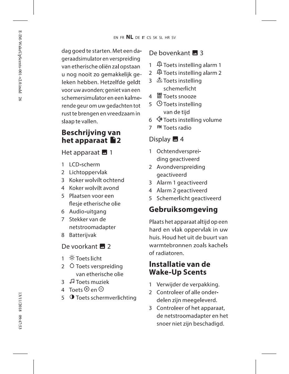 Wake-Up Light Scents afbeelding van document #7, instructions