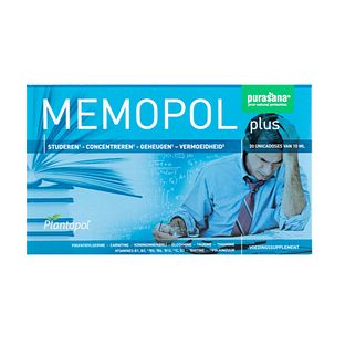 Purasana Memopol Plus Ampullen 20st 200ML