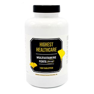 Highest Healthcare Mulitvitamine Forte Tabletten 180TB Highest Healthcare Mulitvitamine Forte Tabletten 180TB