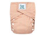 Bumbuns Easy Herbruikbare Luier Stripes Apricot Klittenband 1ST