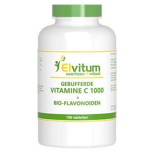 Elvitum Gebufferde Vitamine C 1000 180TB