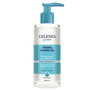 Celenes by Sweden Thermal Thermische Schuimgel - Droge/ Gevoelige Huid 250ML Celenes by Sweden Thermal Thermische Schuimgel - Droge/ Gevoelige Huid 250ML