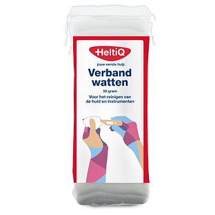 HeltiQ Verbandwatten 50GR HeltiQ Verbandwatten 50GR