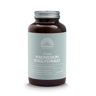 Mattisson HealthStyle Magnesium Bisglycinaat 100mg Tabletten 180TB