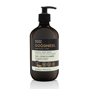 Baylis & Harding Goodness Handzeep Oudh, Ceder & Amber 500ML Baylis & Harding Goodness Handzeep Oudh, Ceder & Amber 500ML