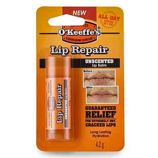 O'Keeffe's Lip Repair Unscented Lip Balm 4,2GR
