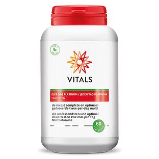 Vitals Elke Dag Platinum Tabletten 60TB Vitals Elke Dag Platinum Tabletten 60TB