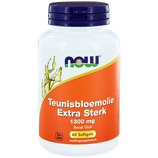 NOW Teunisbloemolie Extra Sterk Softgel 60SG NOW Teunisbloemolie Extra Sterk Softgel 60SG