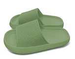Lucovitaal Badslippers Groen 37-38 2PR