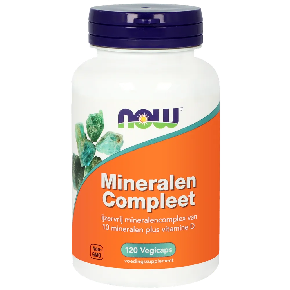 NOW Mineralen Compleet Capsules 120VCP