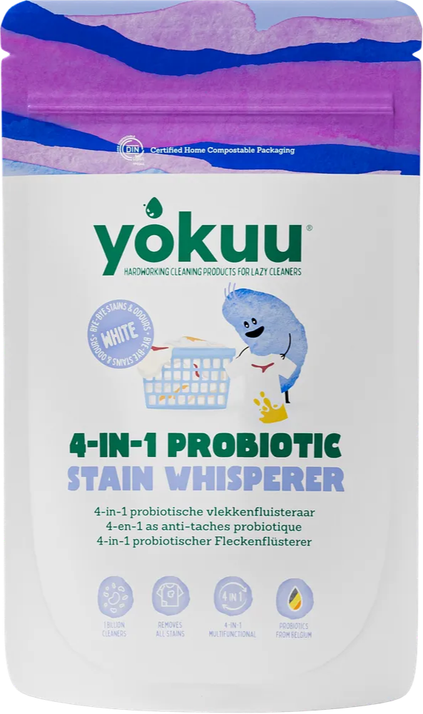 Yokuu 4-in-1 Probiotische Vlekkenfluisteraar Witte Was 1020 Overige