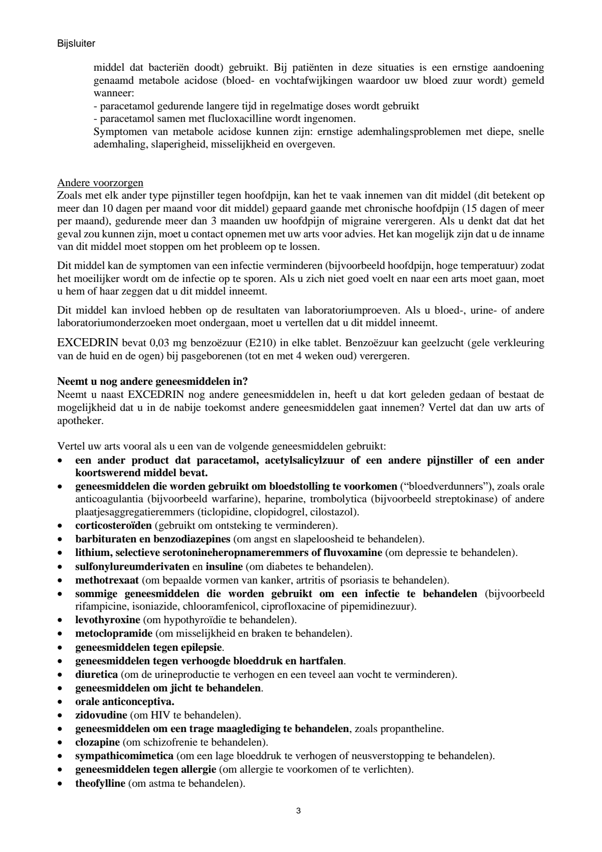 Filmomhulde Tabletten, bij migraine en hoofdpijn afbeelding van document #3, leaflet