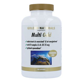 Golden Naturals Multi Gold Capsules 180CP