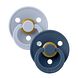 BIBS Fopspeen 0-6 Maanden Dusty Blue/Steel Blue 2ST