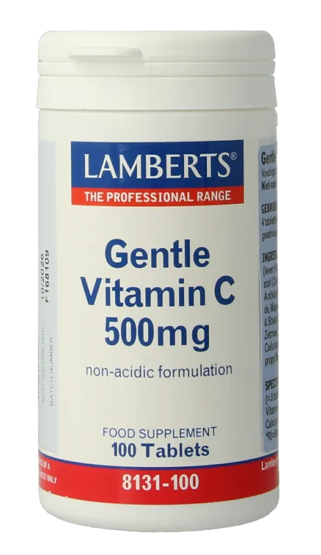 Lamberts Vitamine C Gentle 500 mg Tabletten afbeelding 1
