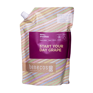 Benecos Grape Volume Shampoo Navulverpakking 1LT