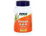 NOW Omega 3-6-9 1000mg Tabletten 100SG