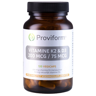 Proviform K2 200mcg & D3 75mcg Capsules 120VCP