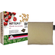 Hittepit Heatable Cherry Pit Pillow Vierkant Eco 1ST verpakking met kussen