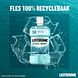 Listerine Mondspoeling Cool Mint 500ML Fles listerine met recycle pijlen