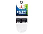 Lucovitaal Sneaker Bamboesokken Wit Maat 39-42 1PR