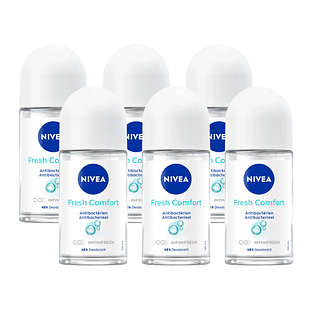 Nivea Fresh Comfort Roll-on Voordeelverpakking 6x50ML
