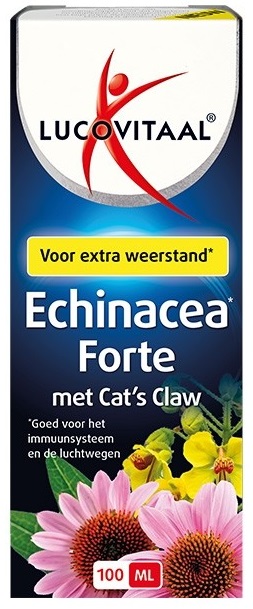 Lucovitaal Echinacea Forte met Cat's Claw Druppels afbeelding