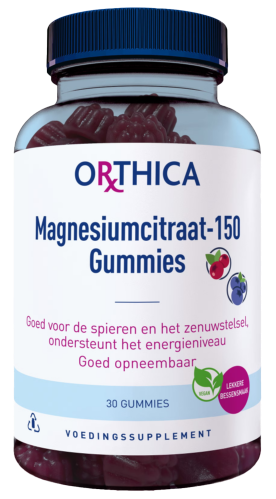 Orthica Magnesiumcitraat 150 Gummies 30ST