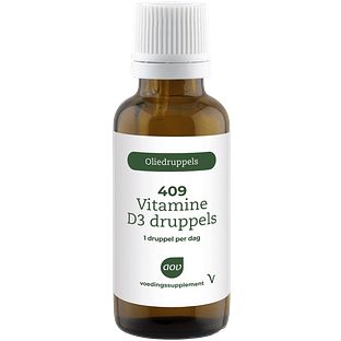 AOV 409 Vitamine D3 Druppels 15ML AOV 409 Vitamine D3 Druppels 15ML