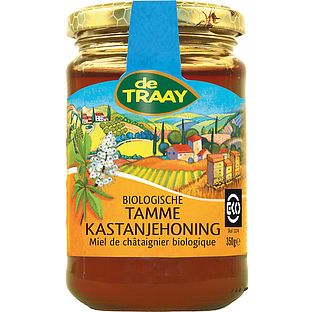 De Traay Tamme Kastanjehoning Biologisch 350GR