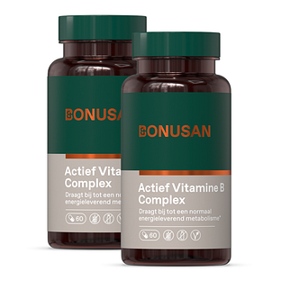 Bonusan Actief Vitamine B Complex Capsules Duoverpakking 2x60CP