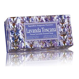 Saponificio Artigianale Fiorenti no Tuscan Lavender Scented Soap 6ST