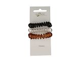 Damselle Haarelastiek Invisible 3ST