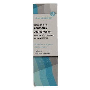 Leidapharm Zoutoplossing Voor Baby En Kind 15ML