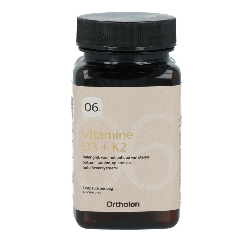 Ortholon Vitamine D3 & K2 Capsules