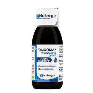 Nutergia Oligomax Mangaan Koper Vloeibaar 150ML