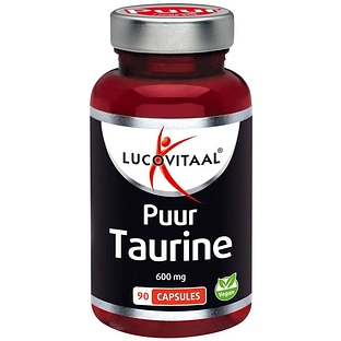 Lucovitaal Taurine Puur 600mg Capsules 90CP