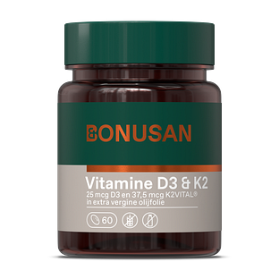 Bonusan Vitamine D3 & K2 Softgels 60SG