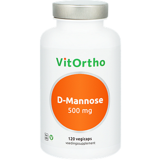 VitOrtho D-Mannose 500mg Capsules 120VCP