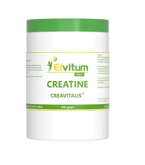 Elvitum Creatine Monohydraat Poeder 200GR