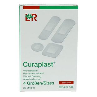 L&R Curaplast Pleister Assorti Sensitive 20ST L&R Curaplast Pleister Assorti Sensitive 20ST