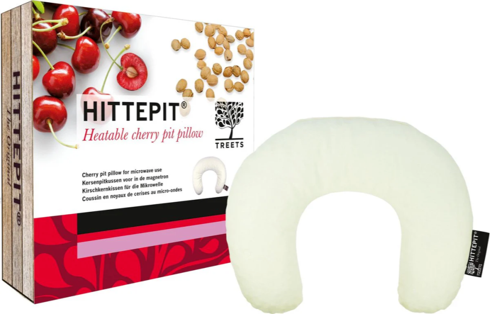 Hittepit Heatable Cherry Pit Pillow Nekmodel afbeelding