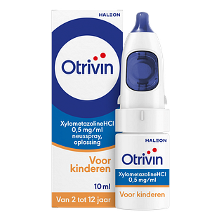 Otrivin Xylometazoline HCI 0,5 mg/ml Kinder Neusspray bij een verstopte neus 10ML
