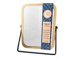 Treffina Bamboe Make-up spiegel 3x Vergroot 1ST Treffina Bamboe Make-up spiegel 3x Vergroot 1ST
