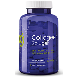 Vitakruid Collageen Solugel® tabletten met vitamine C & D 150TB