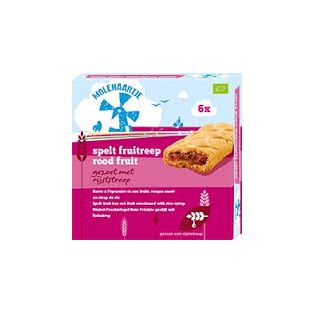 Molenaartje Spelt Fruitreep Rood Fruit 180GR
