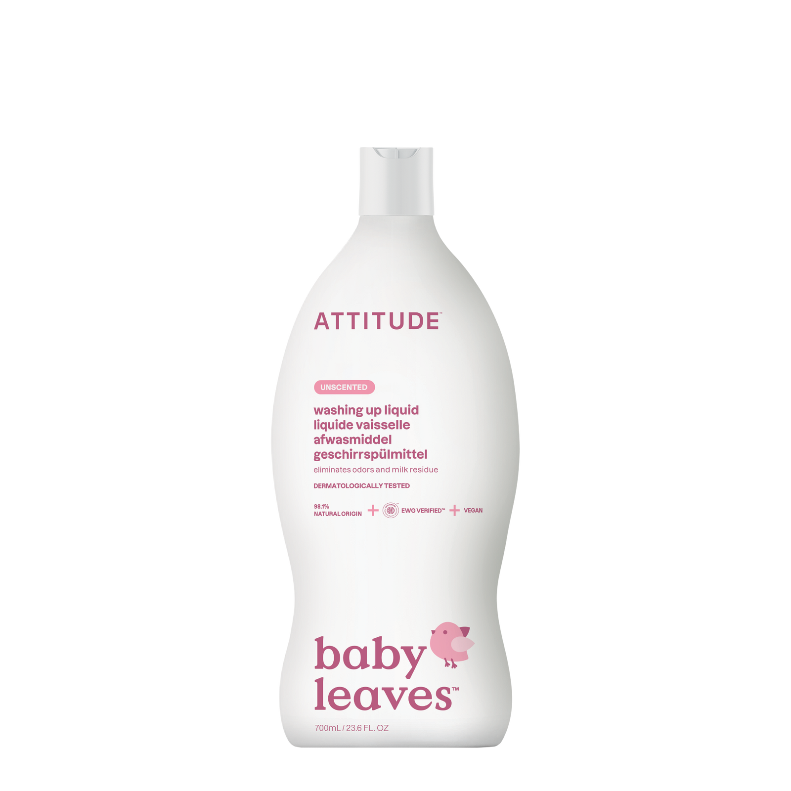 Attitude Unscented Washing Up Liquid
